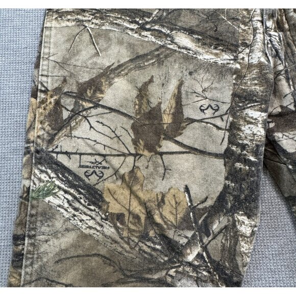 Wrangler Pro Gear Mens Size 40x30 Realtree Camo Pants Hunting Work Jeans Cotton - Picture 5 of 13